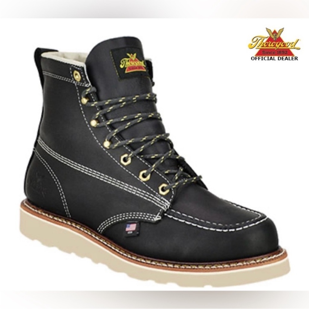 Thorogood American Heritage 6” Steel Toe Work Boots Size 11D NEW